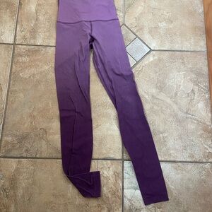 Purple Ombre Leggings